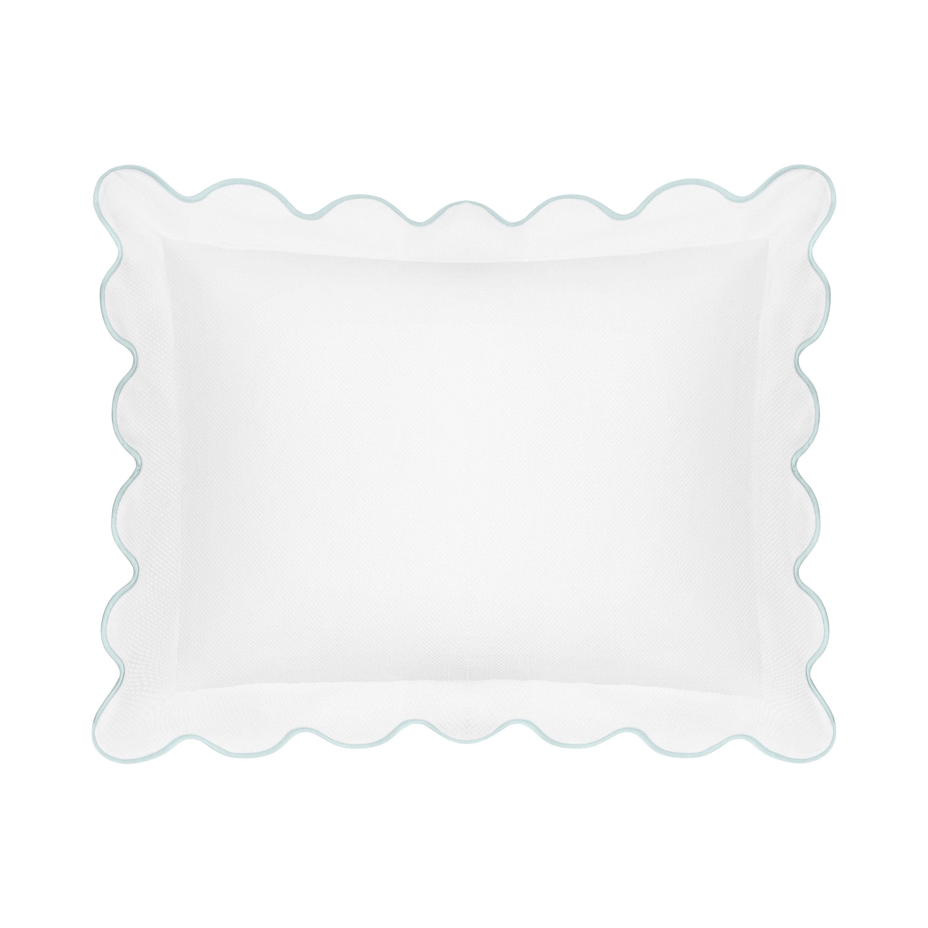 Home Treasures Linens - Wholesale Bedding Pillowcase/Sham - Honeycomb Sham (Scalloped Flange)5