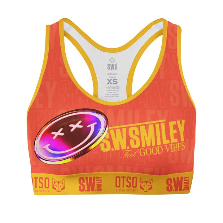 Sportbeha - Smiley Sensoral Shimmer voor wholesale door OTSO