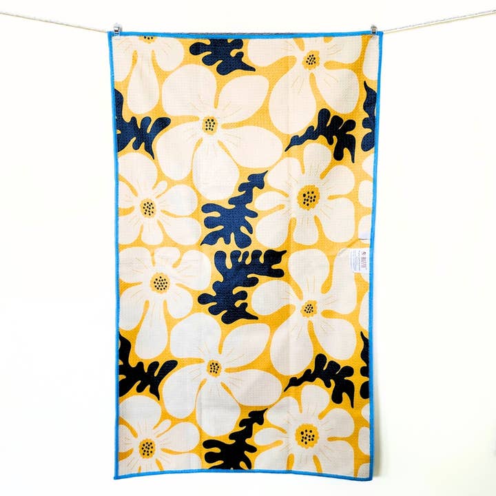 Buzzee - Wholesale Tea Towel - Golden - Dual Sided Hand Towels - Microfiber Kitchen Towels3