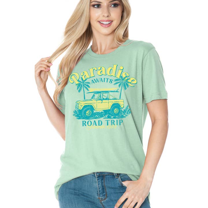 PARADISET VÄNTAR PÅ ROADTRIP för wholesale av Amused by Blue