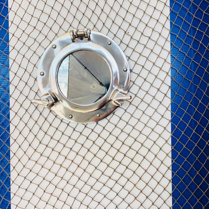 Hampton Ironworks – wholesale Väggspegel – Krom dekorativa fartyg Porthole Spegel 8"”
