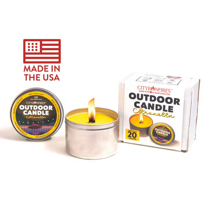 City Bonfires - Portable Fire Pits - Wholesale Outdoor Candle - The Outdoor Candle - Citronella