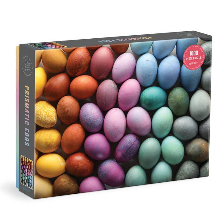 Prismatic Eggs 1000 Piece Puzzle (Jigsaw Products) for wholesale by Abrams & Chronicle Books
