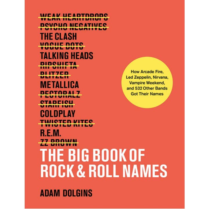 Big Book of Rock & Roll Names for wholesale by Microcosm Publishing & Distribution