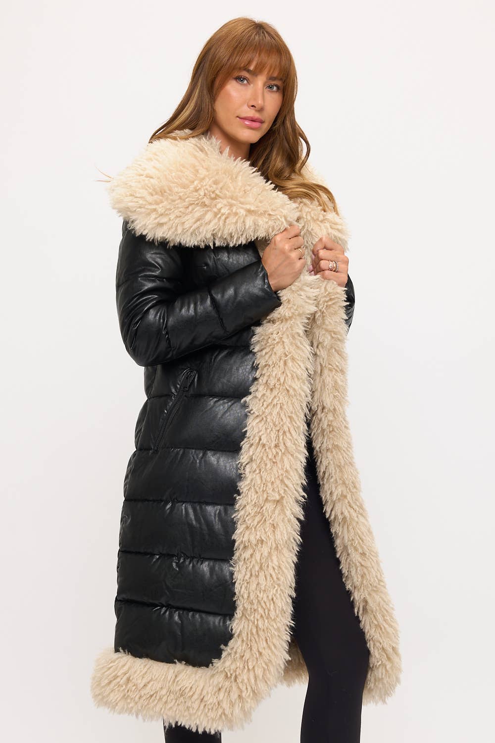 Coalition Apparel Inc - Wholesale Pufferjack - Dames - CLALP0060: Siberische Keizerin Maxi Puffer Jas1
