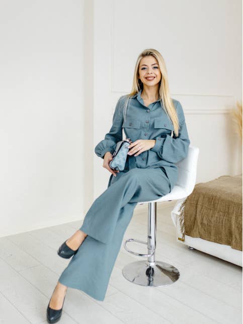 Woman Suit Cold Mint for wholesale by Galychanka