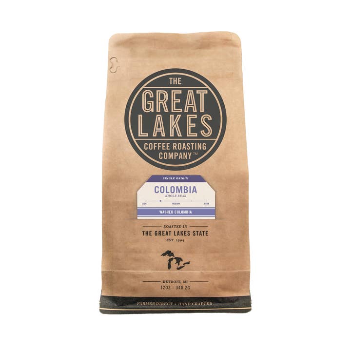 Colombia - Whole Bean Coffee for wholesale by Great Lakes Coffee Roasting Company