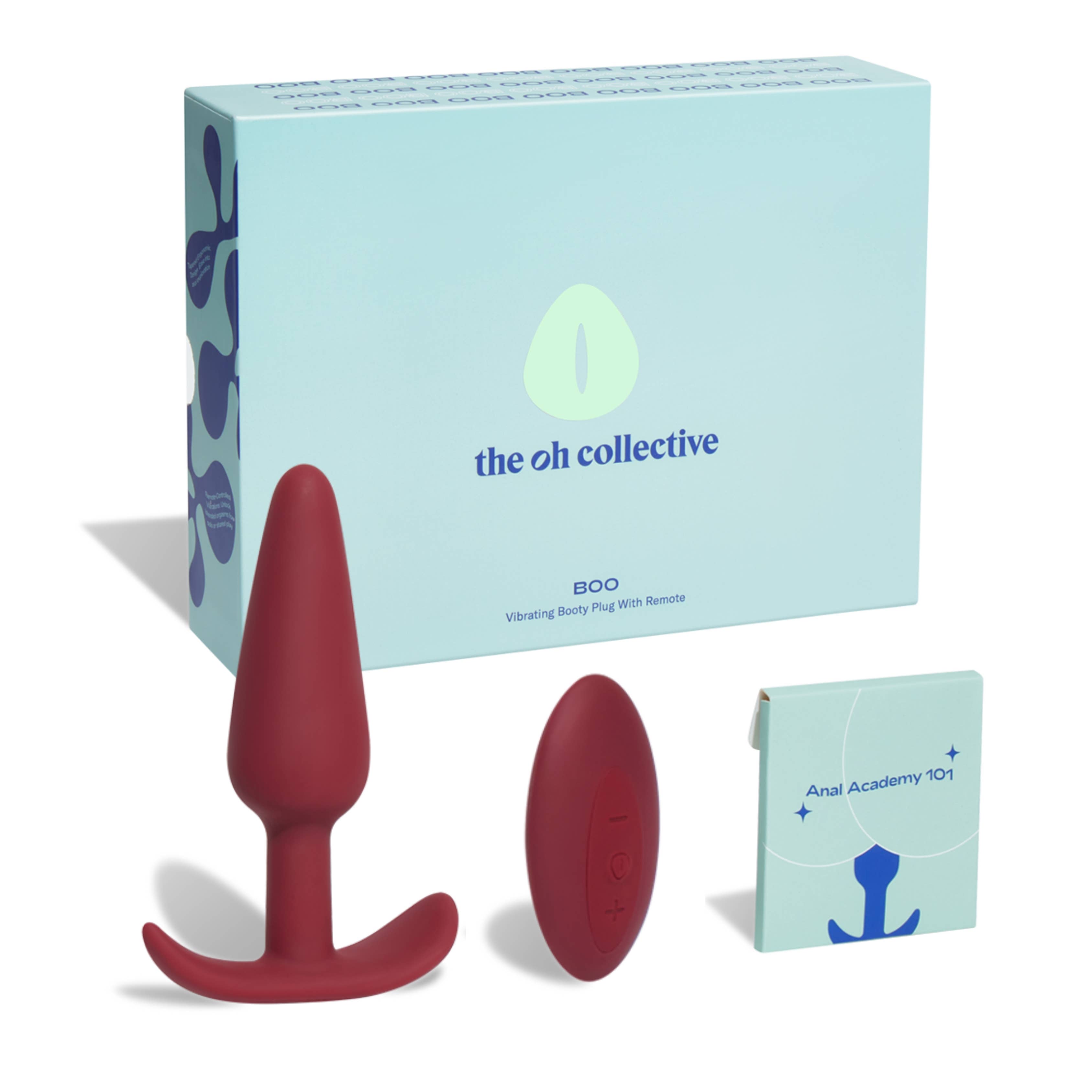 The Oh Collective - Wholesale Sex Toy - BOO - Vibrating butt plug with remote control7