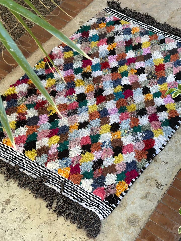 ALMAS Boucherouite Rugs for wholesale by SOUK in the CITY