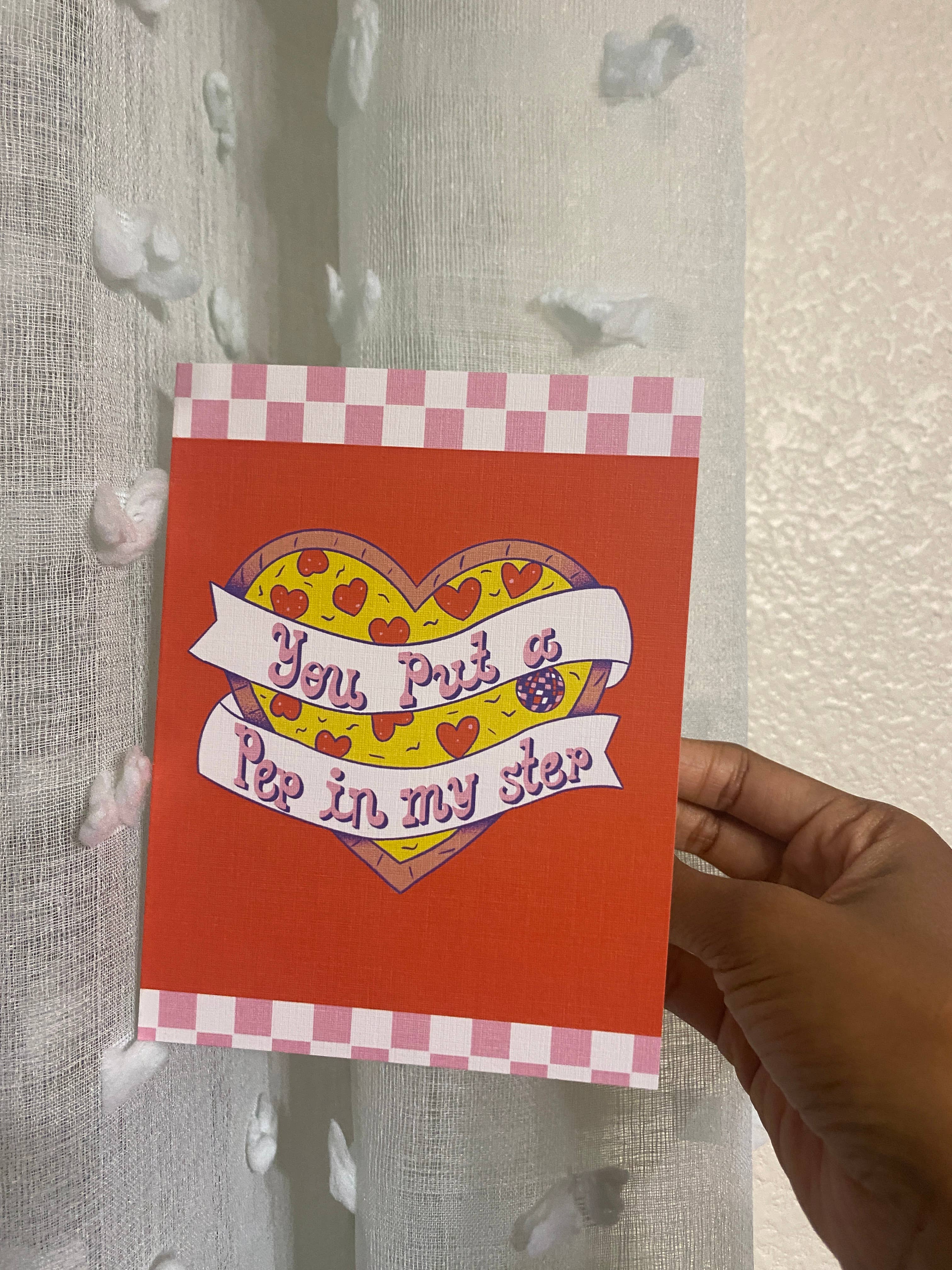 Charmed Life Designs - Wholesale Love Card - Pep In My Step Greeting Card2