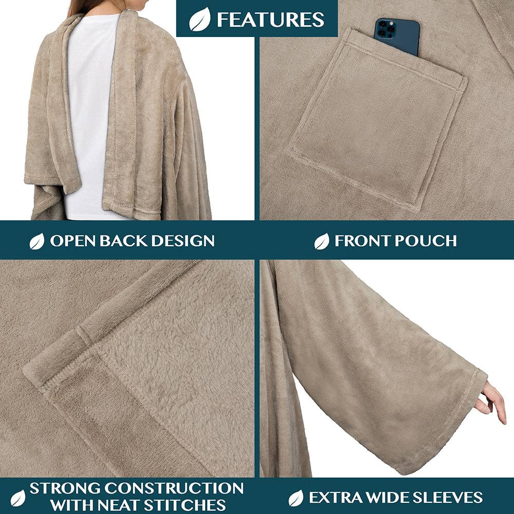 Pavilia - Vendita all'ingrosso Plaid - Coperta con maniche - Tasca applicata178