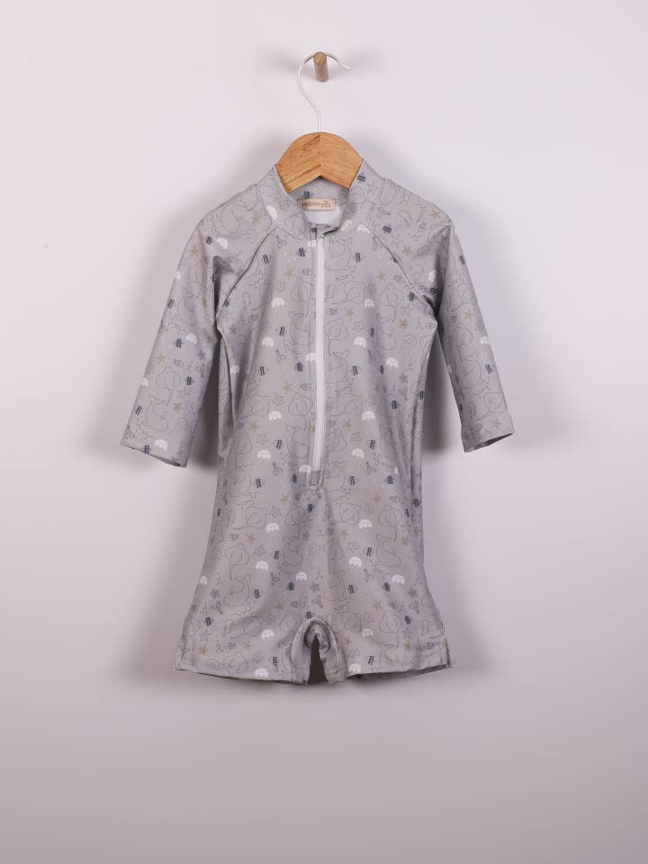 Alla ombord! jumpsuit | JAG ÄLSKAR HAVET för wholesale av Wedoble: sustainable children's fashion