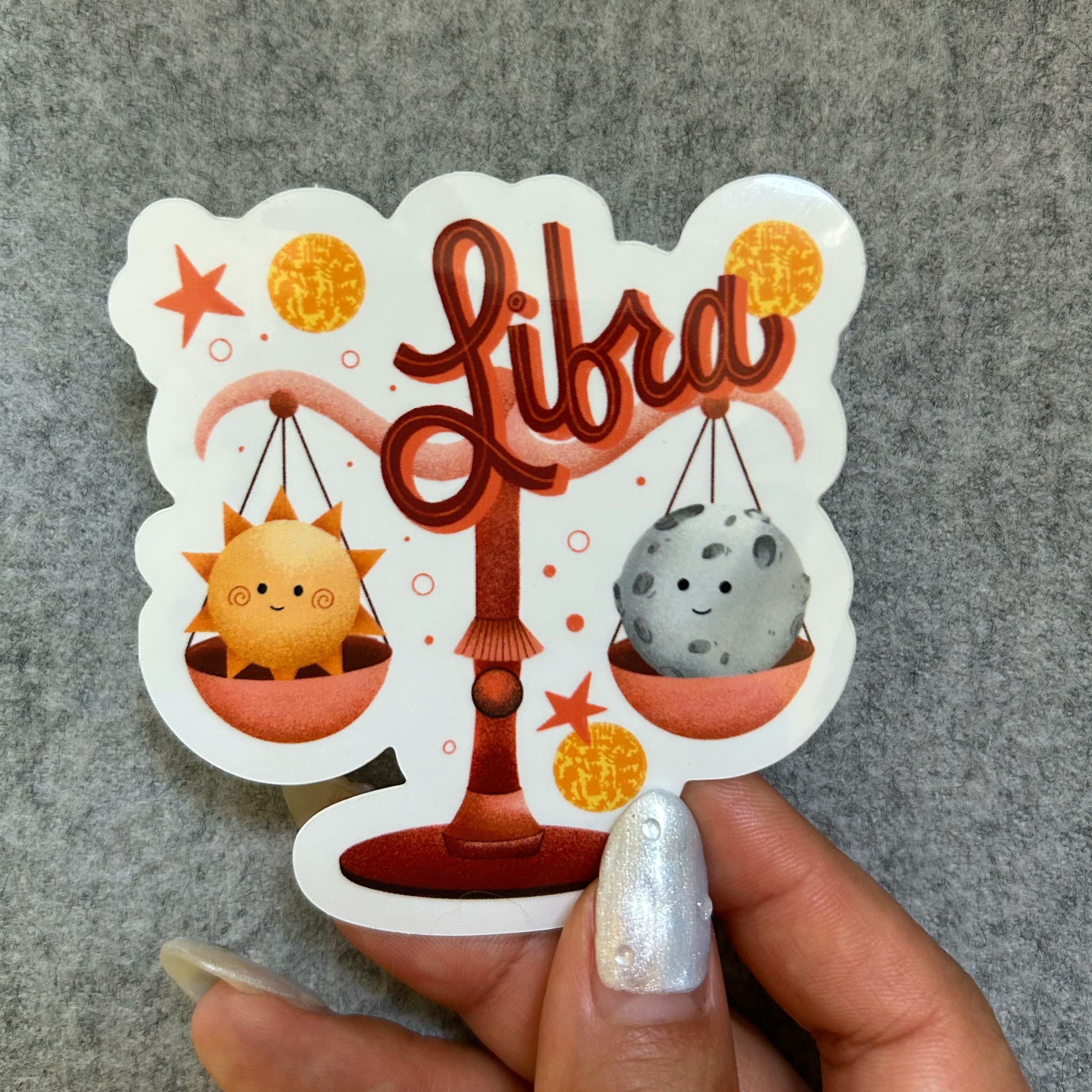 Riri Tamura Design - Wholesale Sticker - Libra Horoscope Sticker1