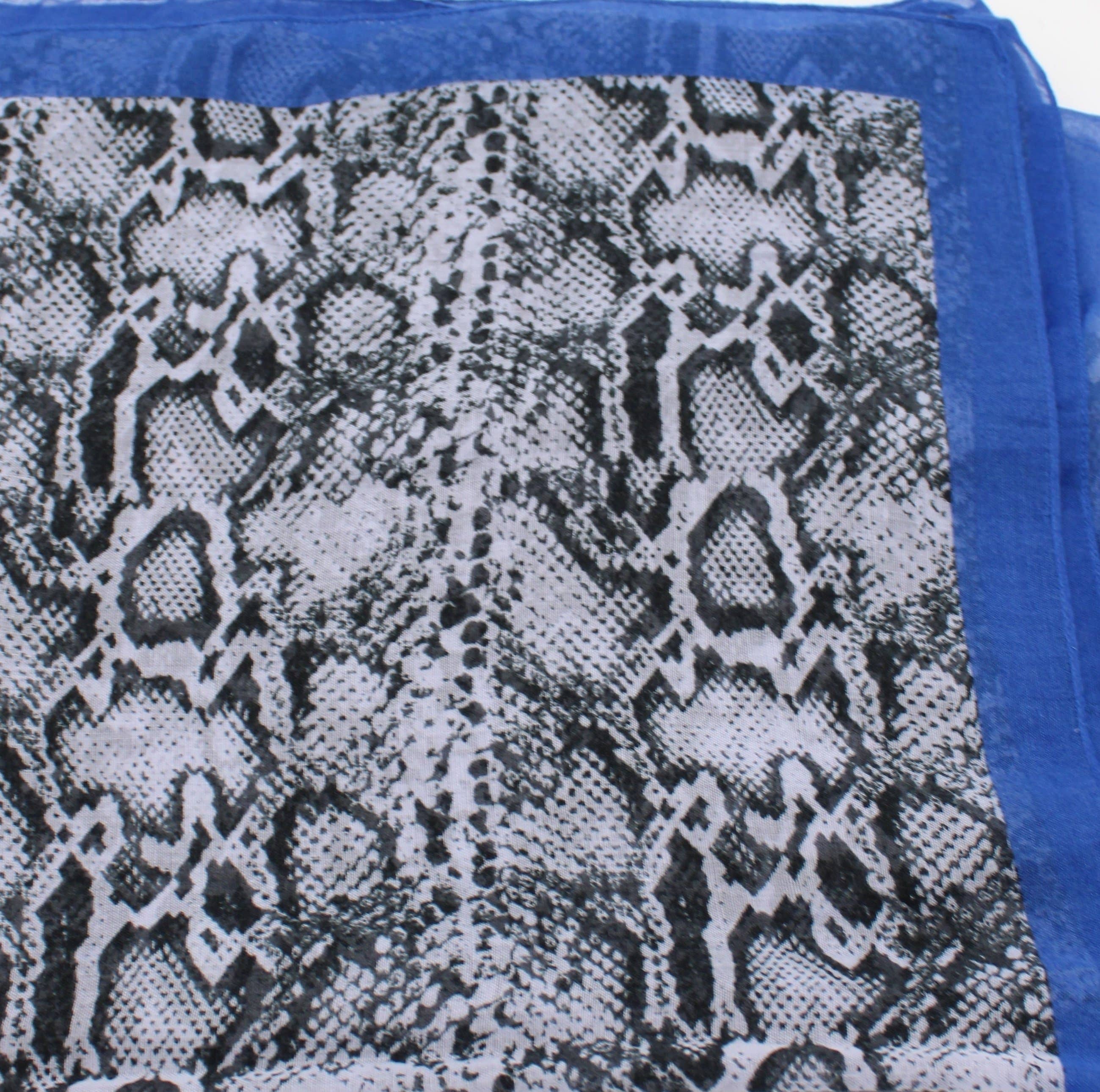 Shebobo - Vente Écharpe – femme - Écharpe à imprimé serpent Cleo5