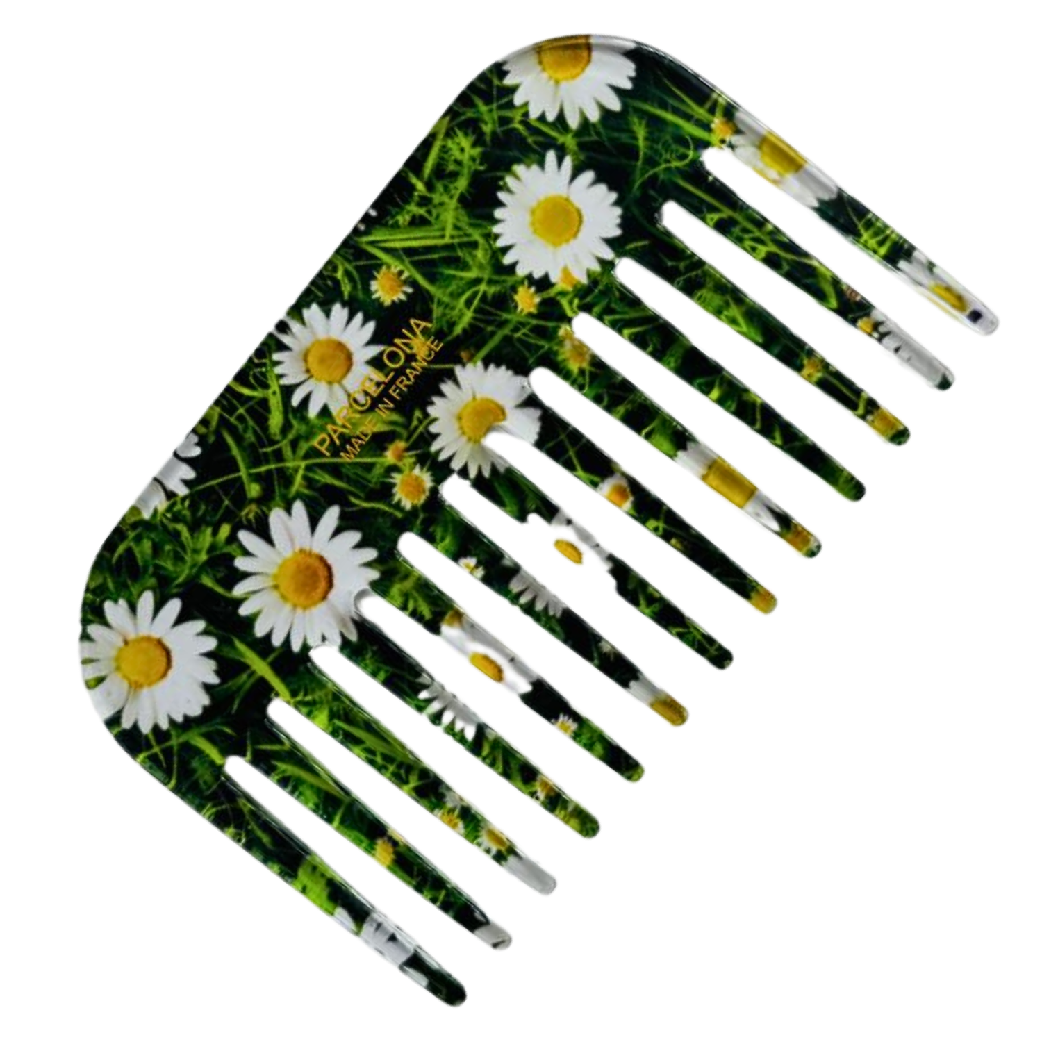 Parcelona - Wholesale Hair Brush/Comb - Parcelona Wide Tooth Comb Tropical Toucan Floral Print Comb for Thick Curly Hair41