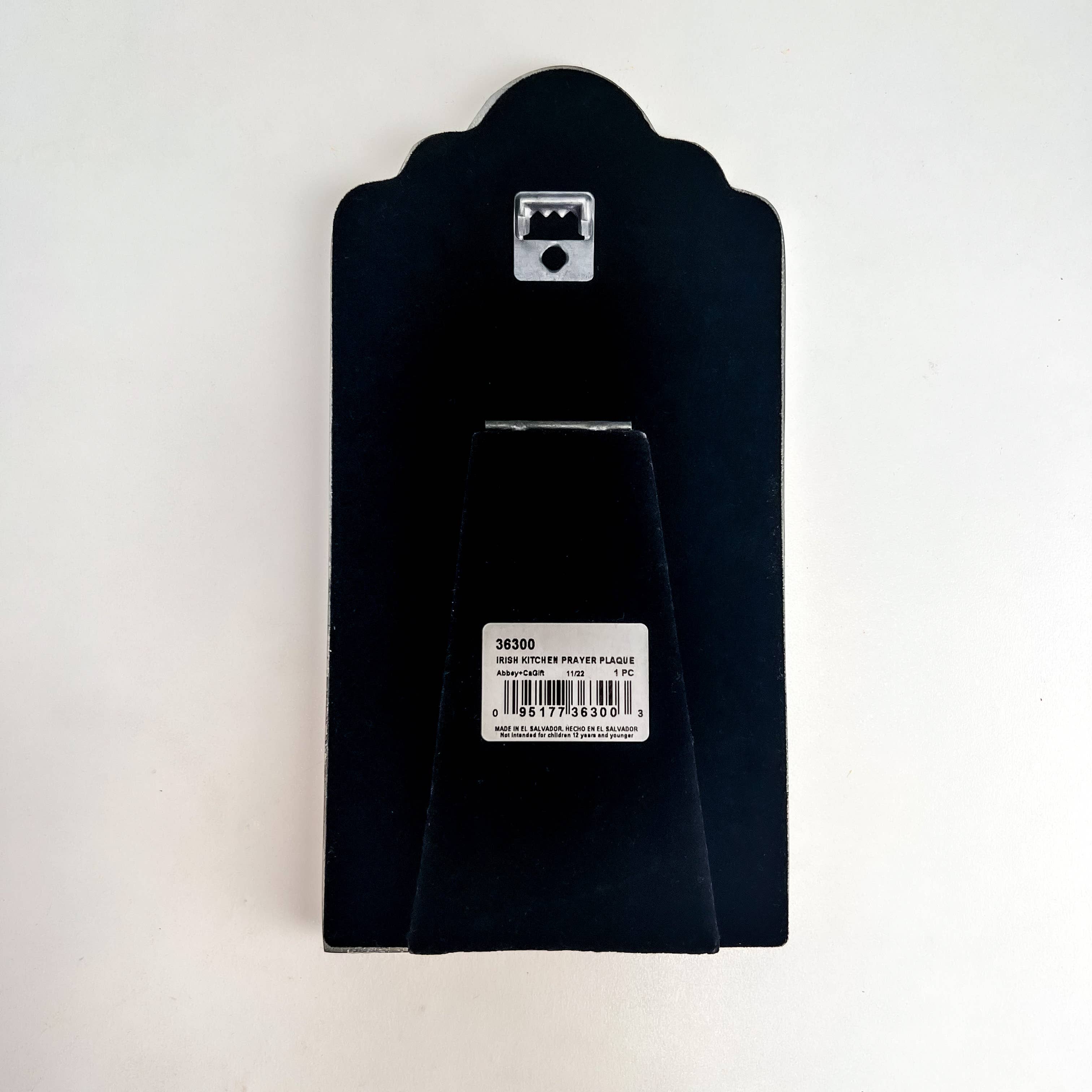 Abbey + CA Gift - Vendita all'ingrosso Targa da parete - Targa di preghiera Irish Kitchen8