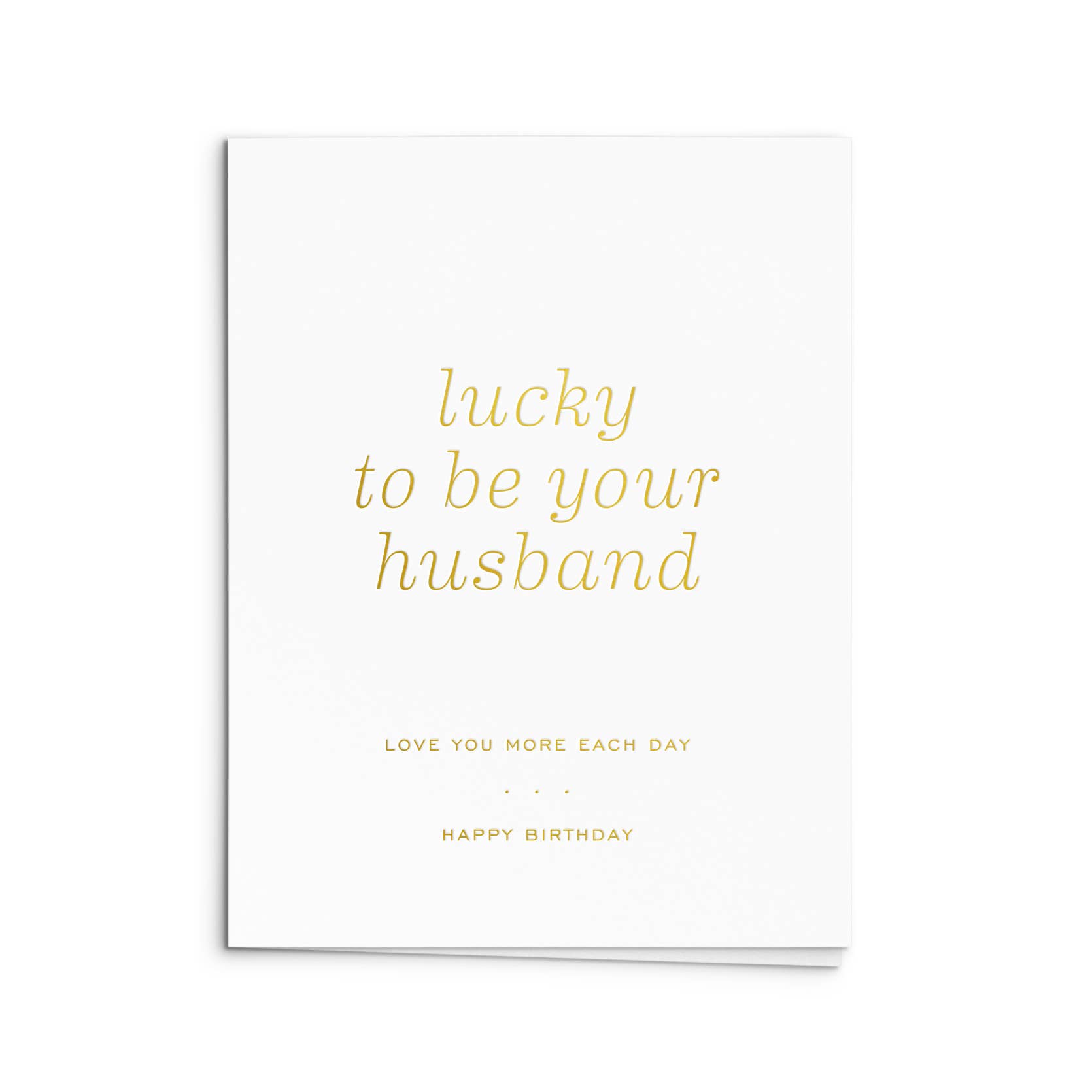 Smitten on Paper – Engroshandel Fødselsdagskort – Lucky Husband Fødselsdag Lykønskningskort1