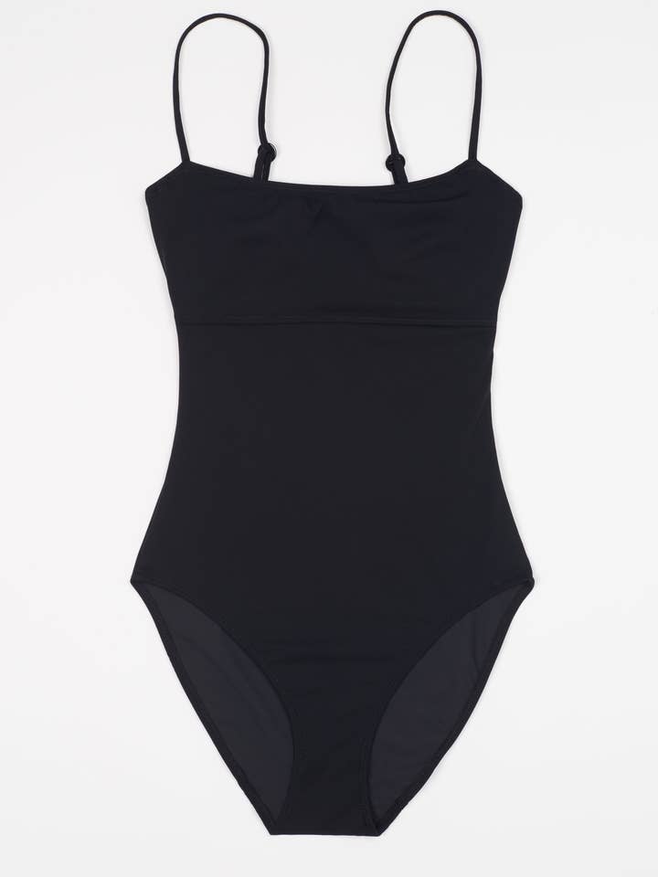 Essential U/W Cut Out One Piece Suit | Black for wholesale on Faire0