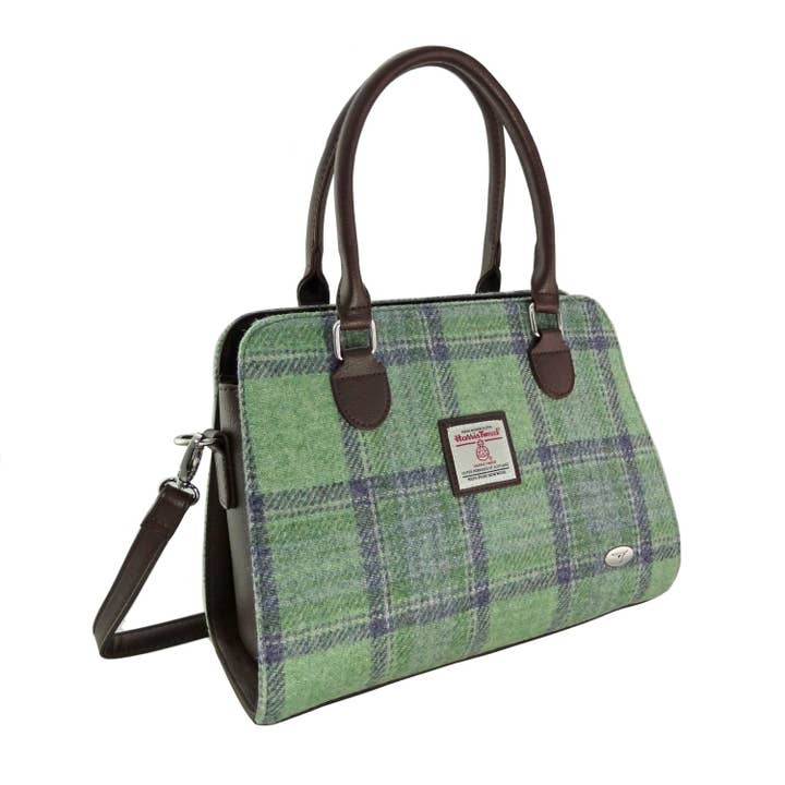 Glen Appin Of Scotland - Wholesale Tote Bag - Women's - LB1227 Harris Tweed 'Findhorn' Midi Tote Bag15