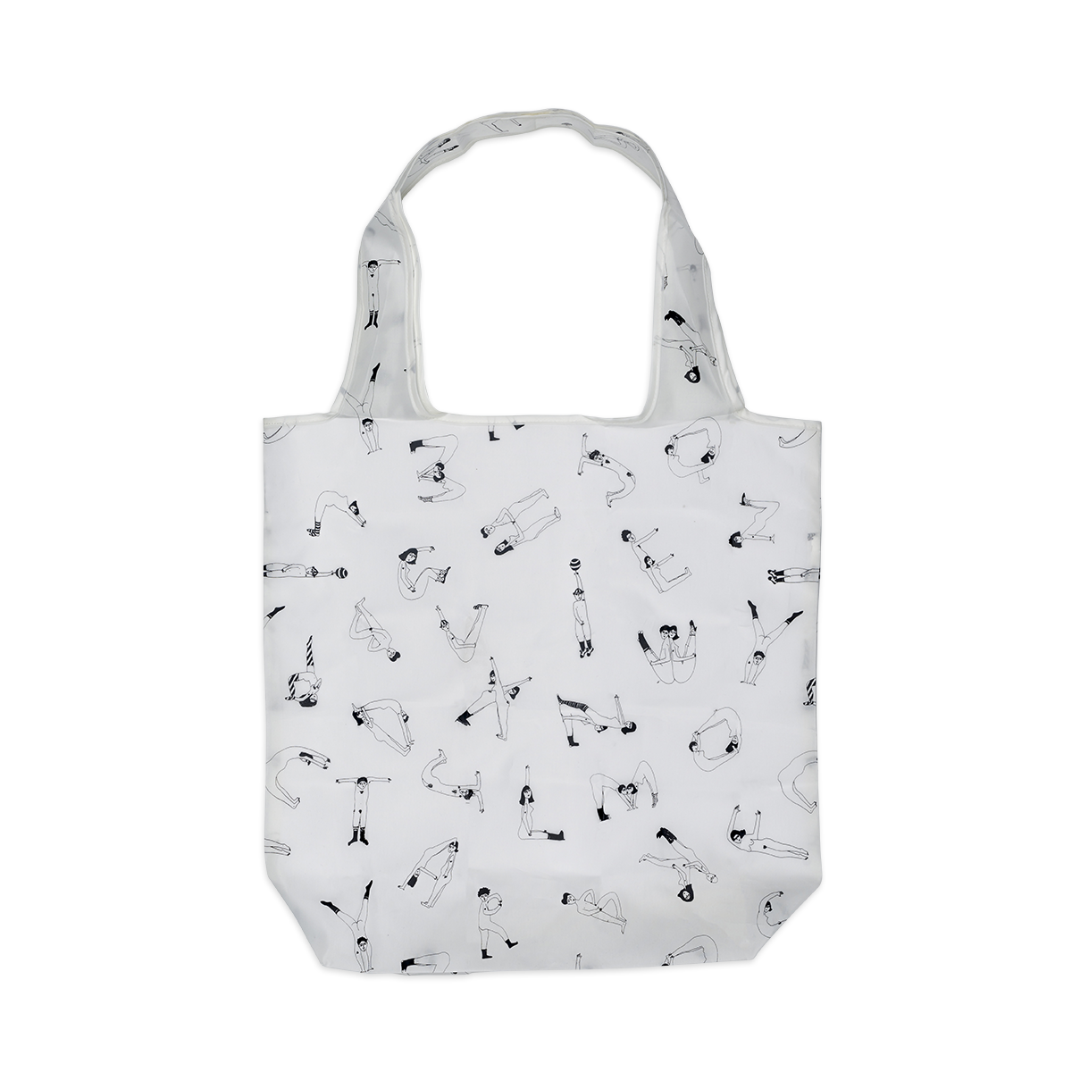 helen b – Saco de mercearia/compras por atacado – saco de compras dobrável ABC nude3