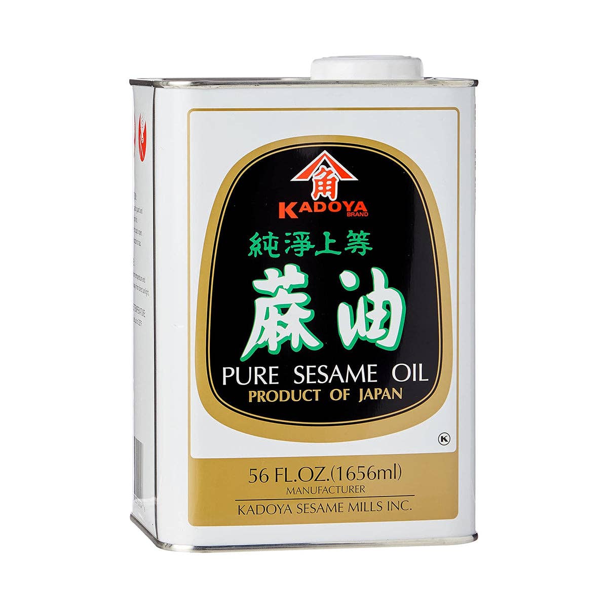 ROM AMERICA - Wholesale Cooking Oil - Kadoya 100% Pure Sesame Oil Can 56fl oz0