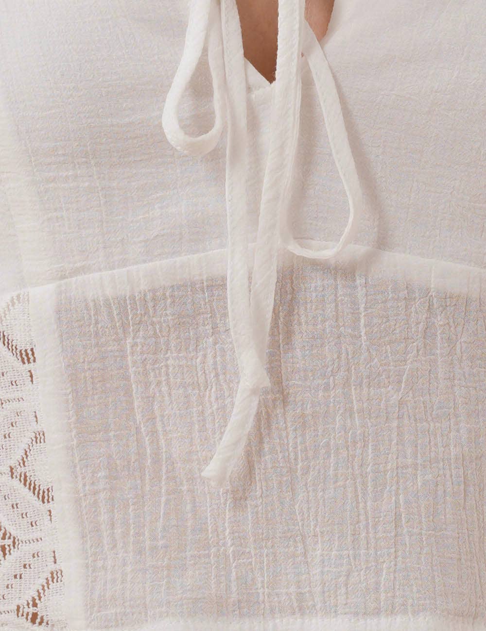 Ladies White Back Smocking Cami Top & Skirt Set SKST5KC1901 for wholesale on Faire14