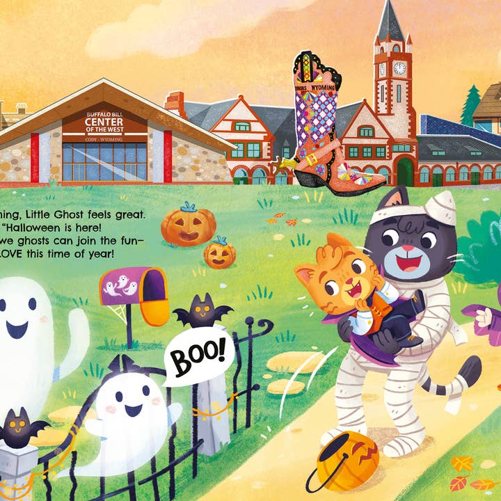 Sourcebooks - Wholesale Preschool Book (3-5) - Haunted Ghost Tour in Wyoming1