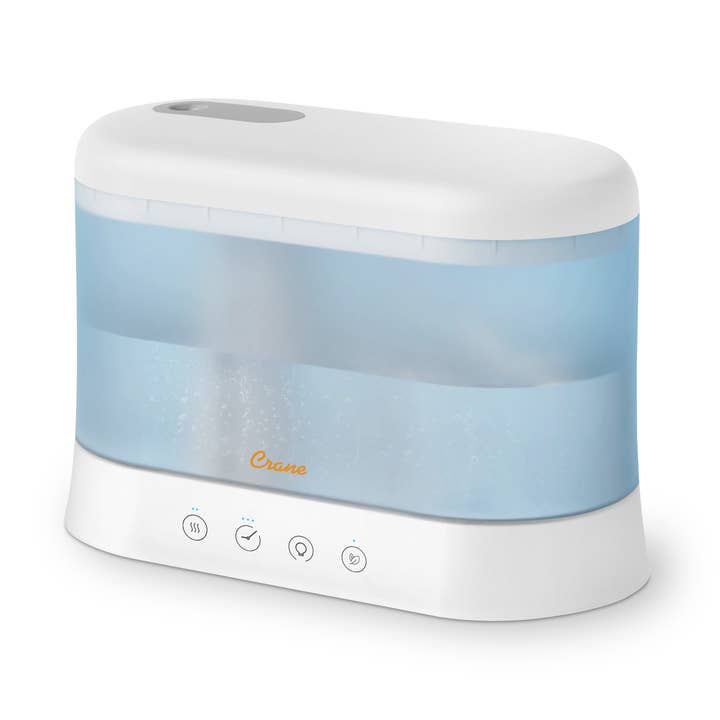 Top Fill 0.5 Gallon Humidifier With Night Light for wholesale by Crane Baby
