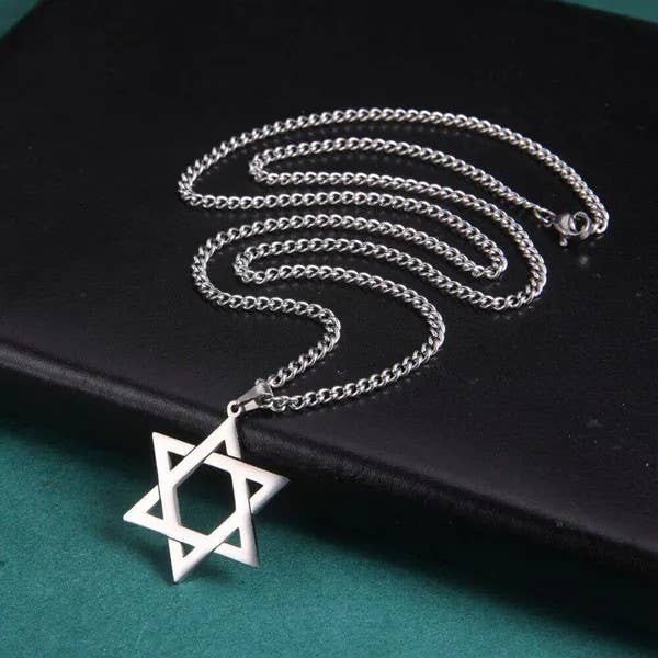Syrrios Gifts LLC - Wholesale Pendant/Charm Necklace - Star of David Necklace Jewish Hexagram Pendant5