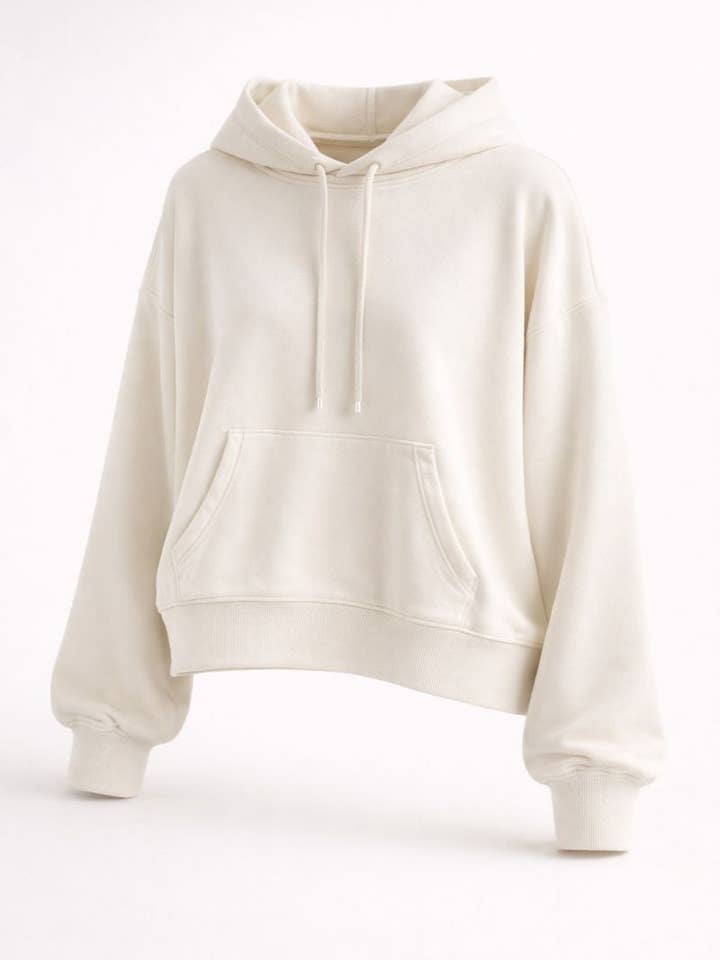 Tencel Zomer Hoodie - Mist voor wholesale door Breddys
