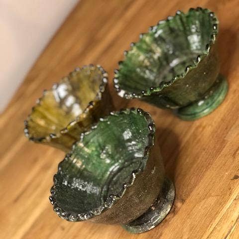 Tamegrouteshop - Wholesale Decorative Plate/Dish/Bowl - Hennabowl GREEN