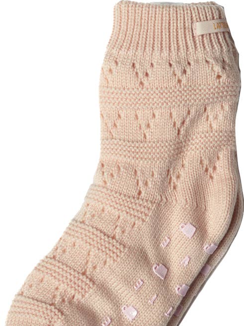 Calzino da salotto Pointelle per la vendita all'ingrosso da parte di LATTELOVE