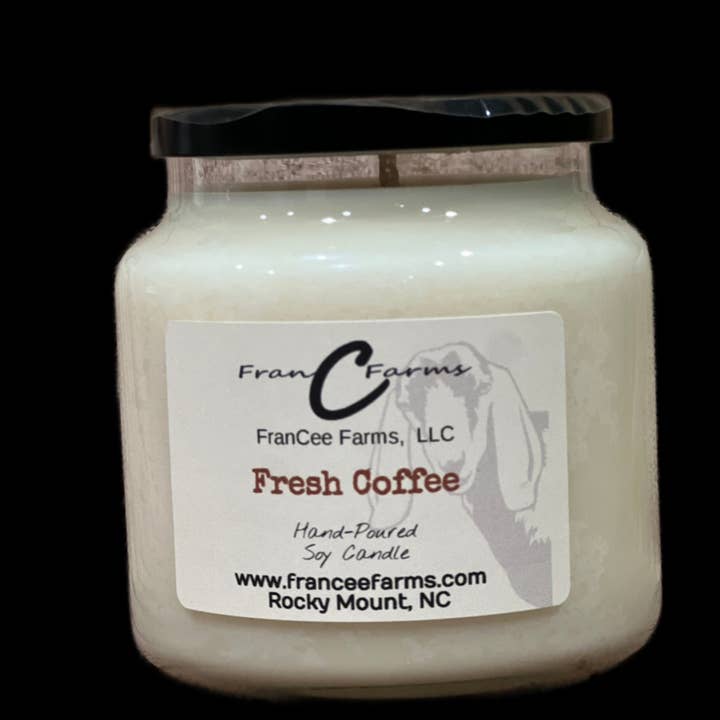 Bougie d'apothicaire au café frais pour la vente par FranCee Farms