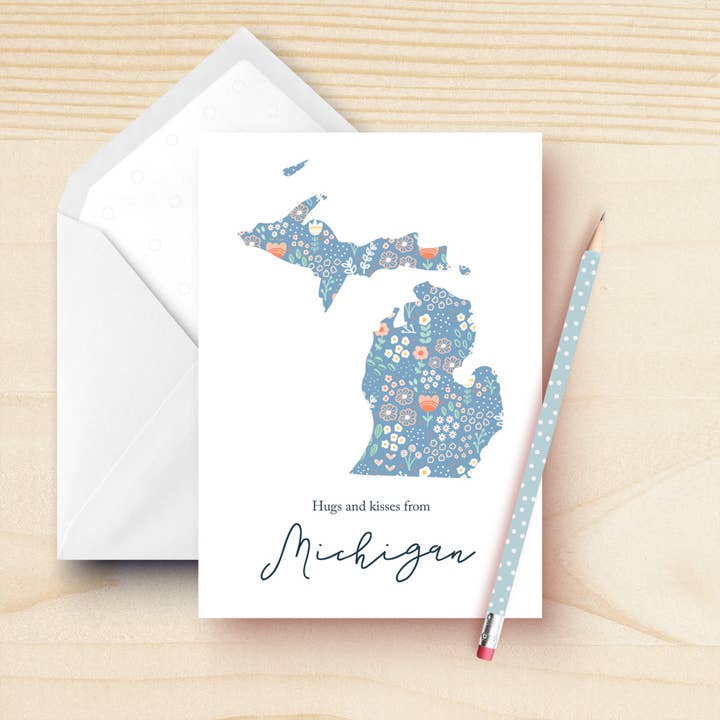 Michigan wenskaart voor wholesale door Kathrin Legg