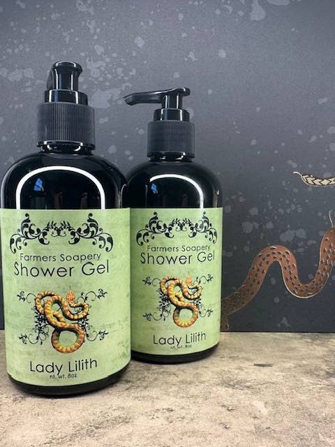 Lady Lilith Shower Gel - Body Wash, Bubble Bath, Vegan for wholesale by Farmers Soapery