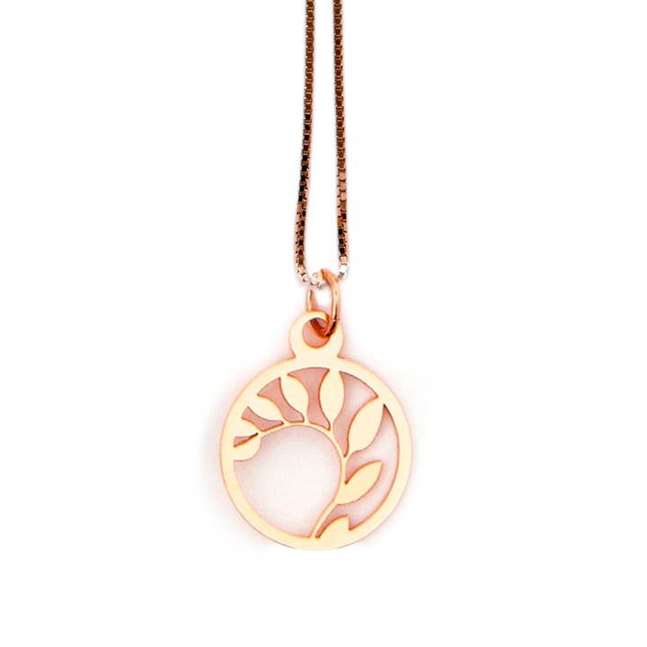 Venezianerkettchen "Sonnentau" - rosévergoldet für den Großhandel von lassy fair