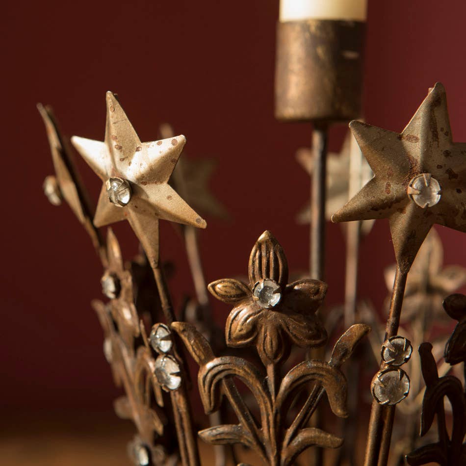 Mahe Homeware - Wholesale Candle Holder - Crown Candle Holder2