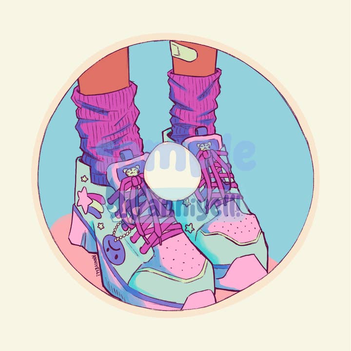 anniyell - Wholesale Sticker - cd shoes Die-Cut Sticker