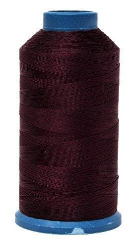 Mandala Crafts - Wholesale Thread - Mandala Crafts Bonded Nylon Thread for Sewing Leather, Upholstery, Jeans and Weaving Hair; Heavy-Duty; 1500 Yards Size 69 T707