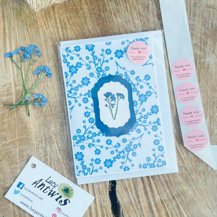 Tarjetas de felicitación no me olvides para venta al por mayor de Lucy Antwis