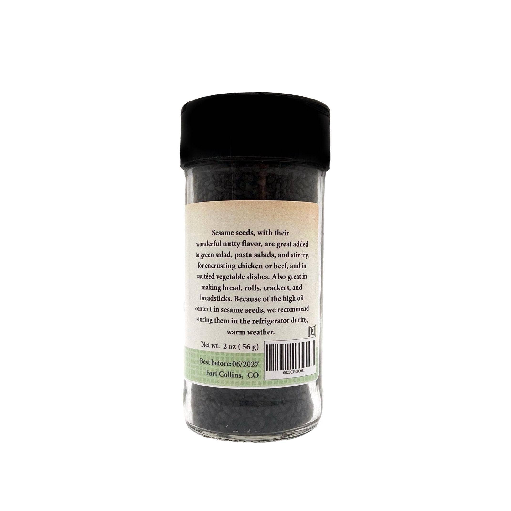 Old Town Spice Shop - Wholesale Dried Spice - Black Sesame Seed, Fresh Gourmet Spice1