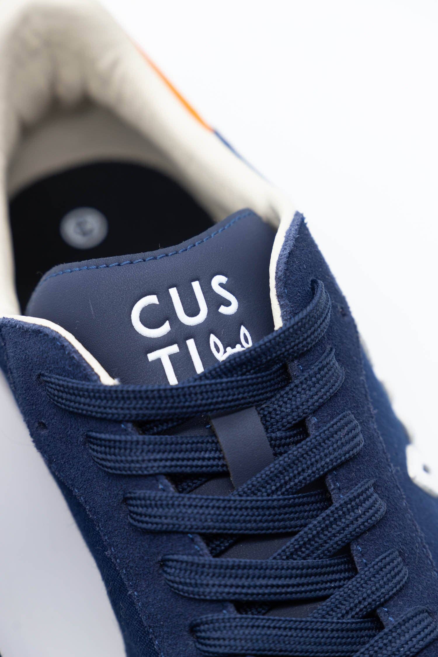 Custi Mikelo: Men's Clothing & Christmas Gifts - Vendita all'ingrosso Sneakers di tendenza - Uomo - Sneaker casual in suede blu navy2