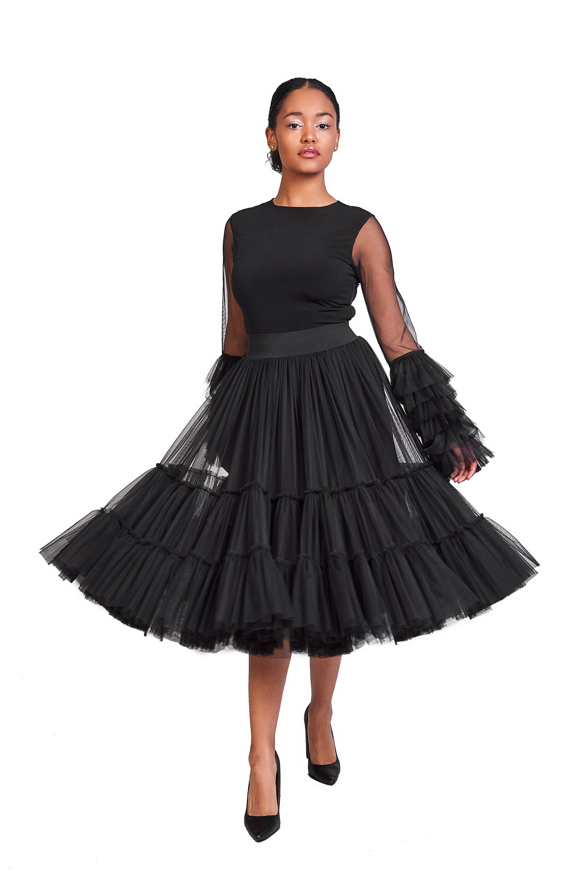 RALELE EOOD - Wholesale Skirt - Women's - Hipster Skirt, Pin Up Skirt, Secretary Skirt, Retro Skirt,3