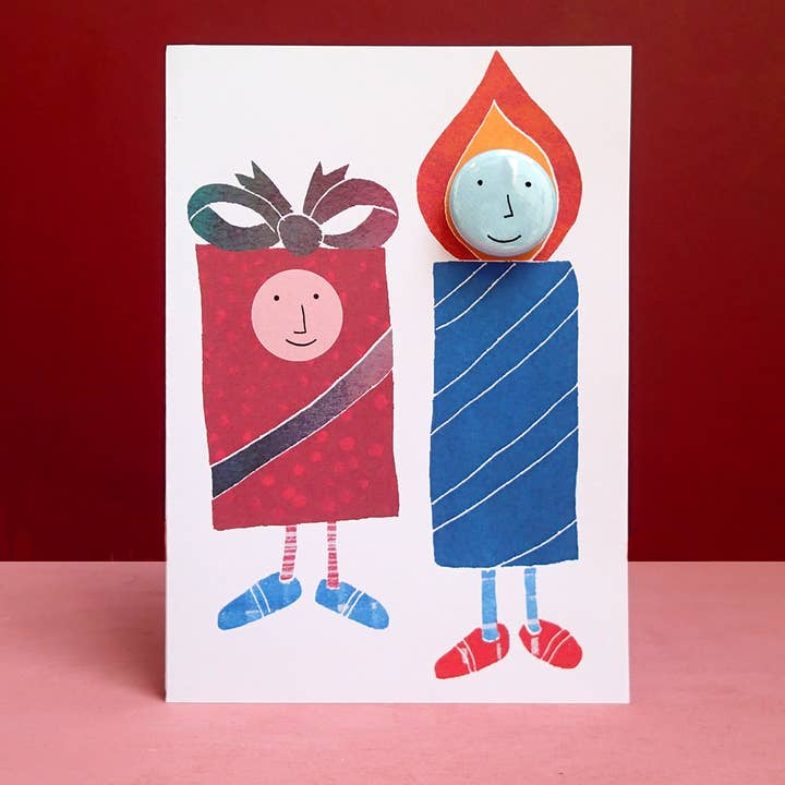 Disfraz de regalo: tarjeta de felicitación con placa para venta al por mayor de The Black Rabbit