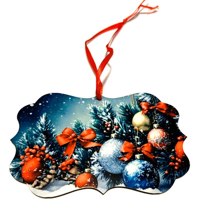 Adorno navideño: exhibición de adornos navideños para venta al por mayor de Ron Knight Entertainment, LLC