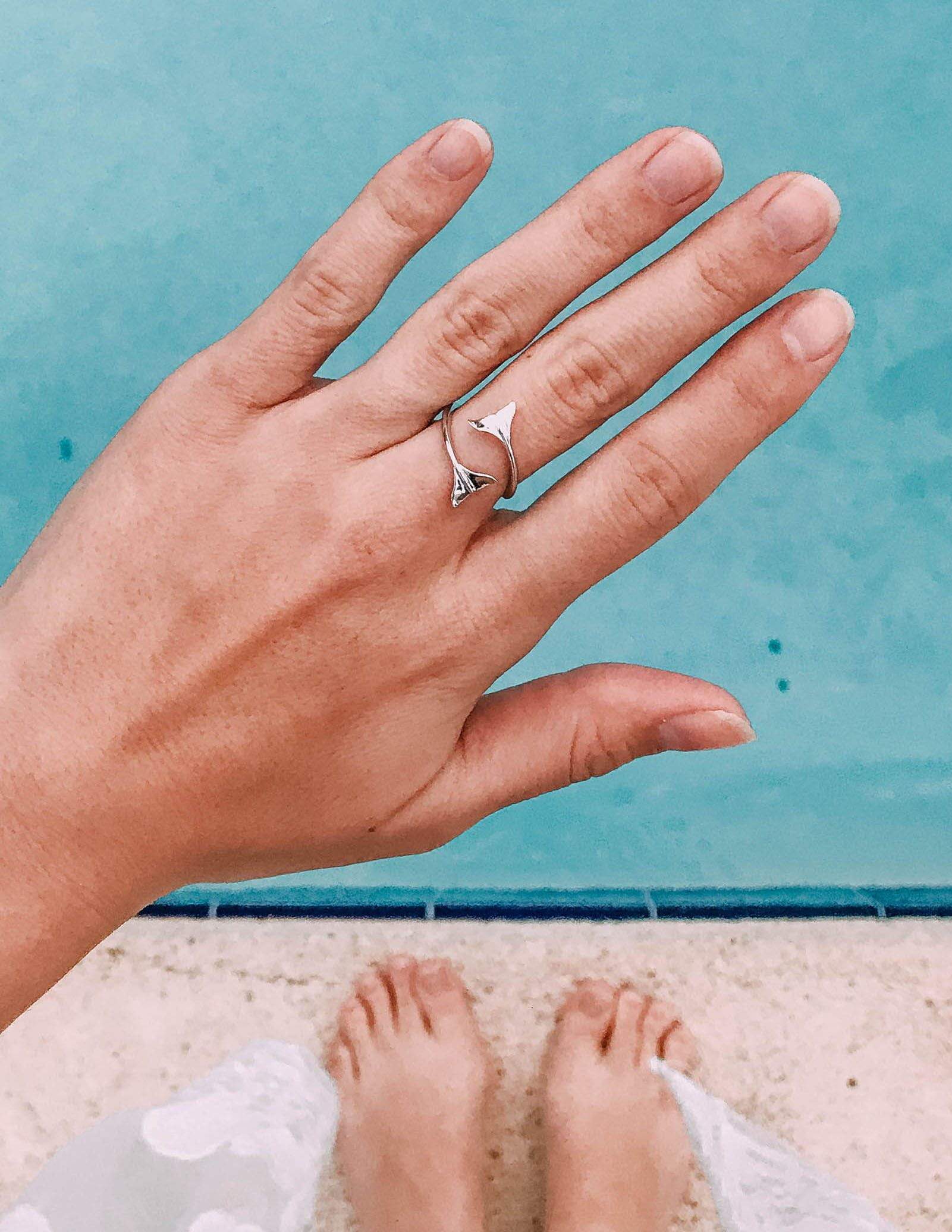 Koholako - Wholesale Band/Stacked Ring - Whale Tail Ring2