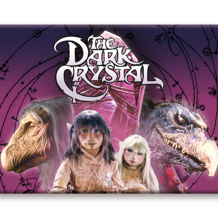 Great Stuff Novelties (GSN) by NMR Brands - Wholesale Magnet - Dark Crystal - Purple Flat Magnet (2.5" x 3.5")