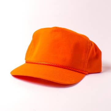 Hi-Viz Orange Cotton Hats - 6ct for wholesale by Mid America