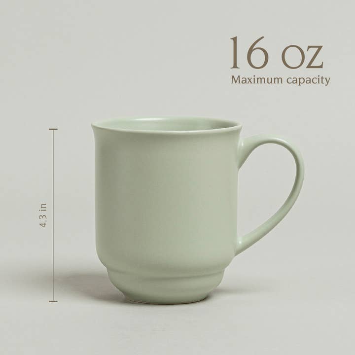 over&back - Wholesale Coffee Mug - Cozy Rimmed Stoneware Mugs – Set of 48