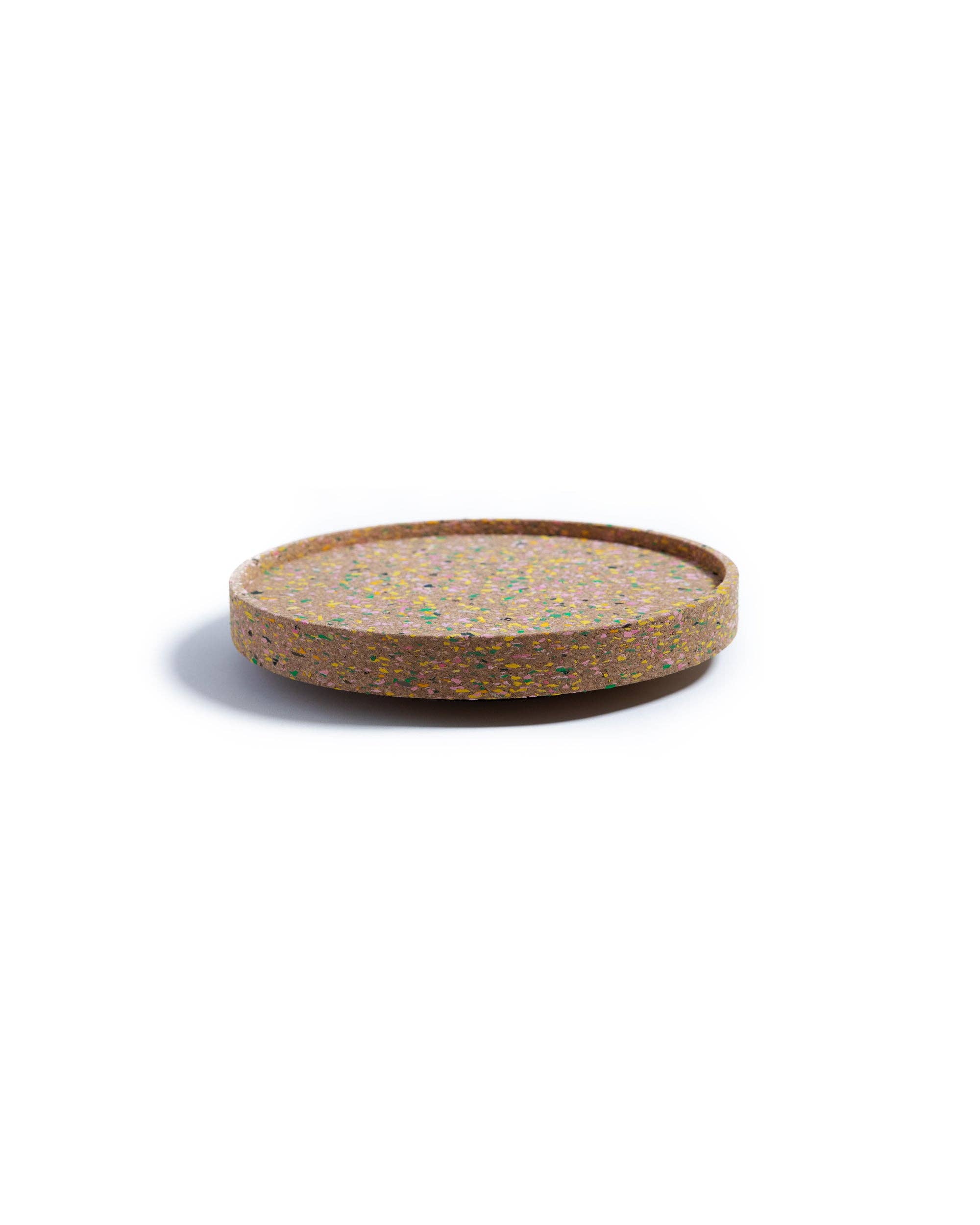 TRASHY GOODS - Wholesale Decorative Tabletop Object - 12" Smart Susan | Cork Terrazzo5